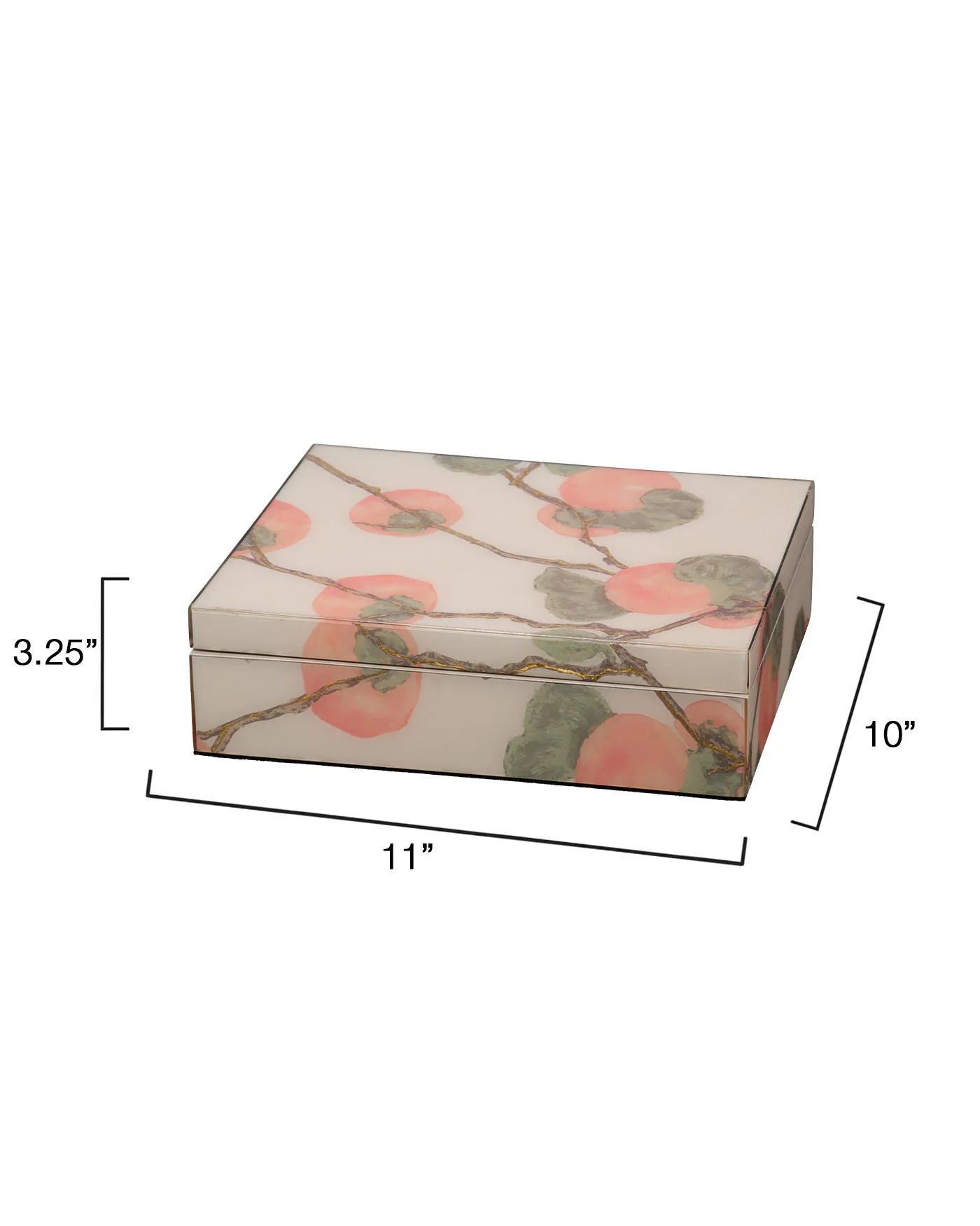Persimmon Lacquered Box - Image 6