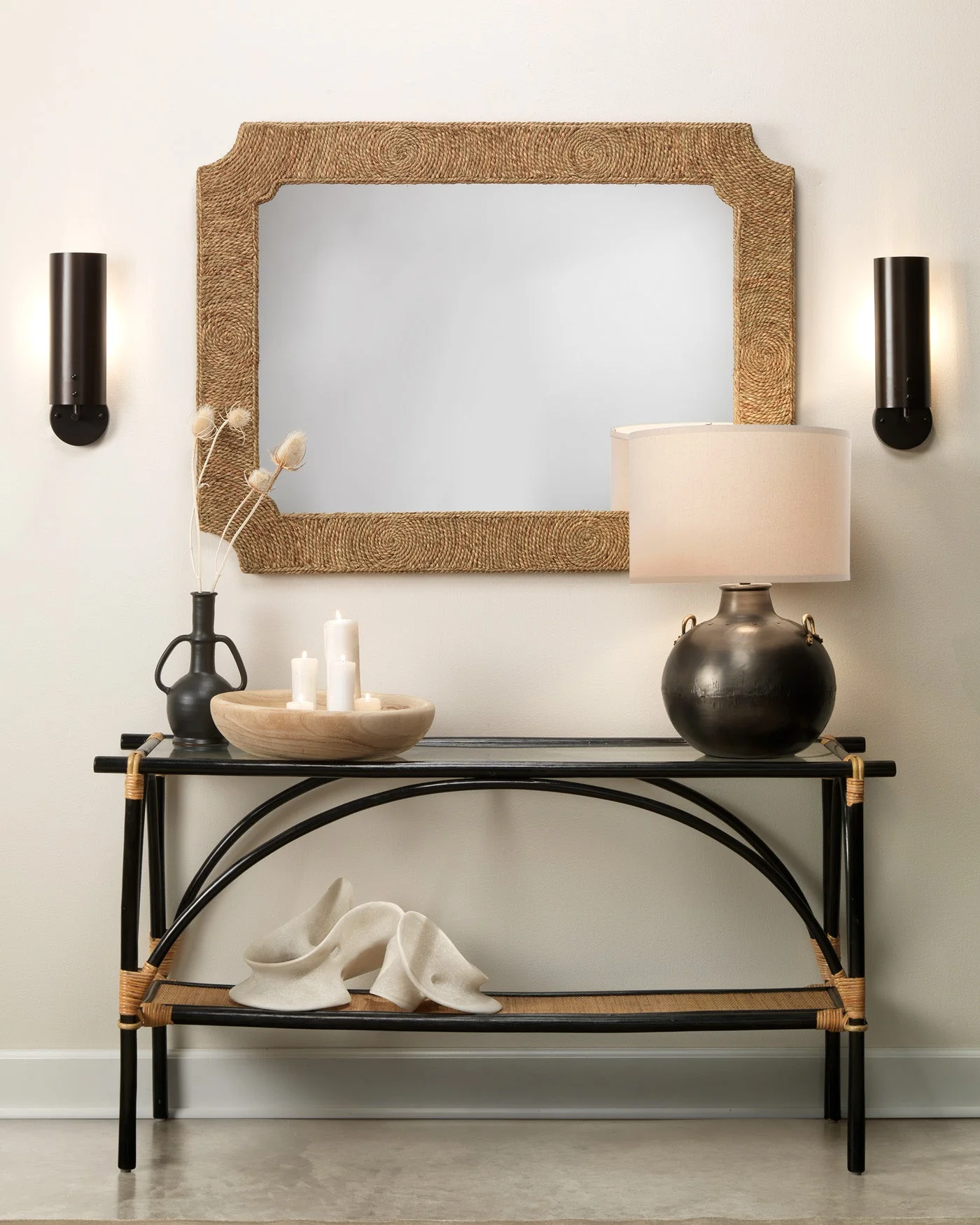 Two Handled Kettle Table Lamp - Image 2